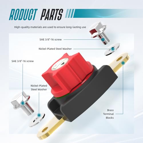 Side Post Battery Disconnect Switch