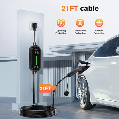 Portable Electric Car EV Charger Level 1
