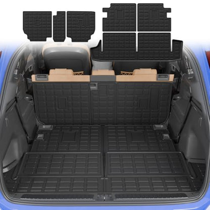 Trunk Mat+2nd&3rd Row Backrest Mats for 2010