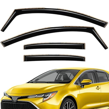 Extra Durable Window Deflectors in (4 Count)