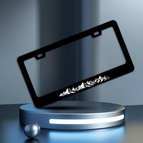 Mountains License Plate Frames