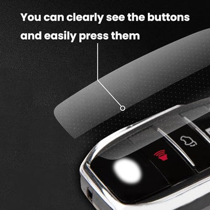 Clear TPU Key Fob Cover