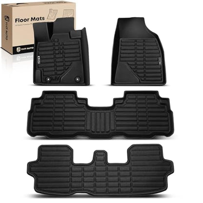 Automotive Floor Mats for Toyota Highlander 2008 (4 Count)