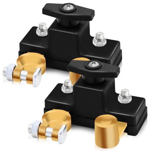 2Pcs Car Battery Power Cut