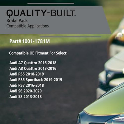 Front Semi Metallic Brake Pads