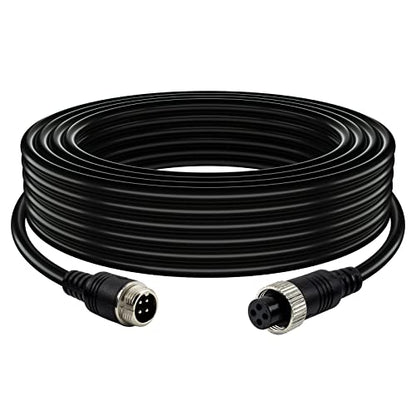 Car 4 Pin Aviation Video Extension Cable 50FT
