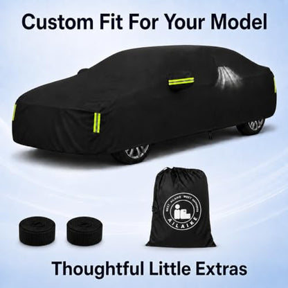 10 Layer Car Cover Waterproof All Weather Fit for Altima
