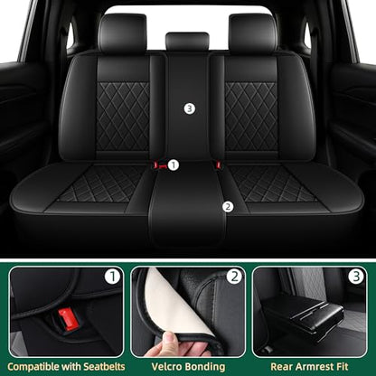 Custom Car Seat Covers for Mitsubishi Mirage 2015