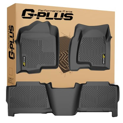 Floor Mats Fit Chevy Silverado GMC Sierra 1500 Crew Cab 1999 (3 Foot)