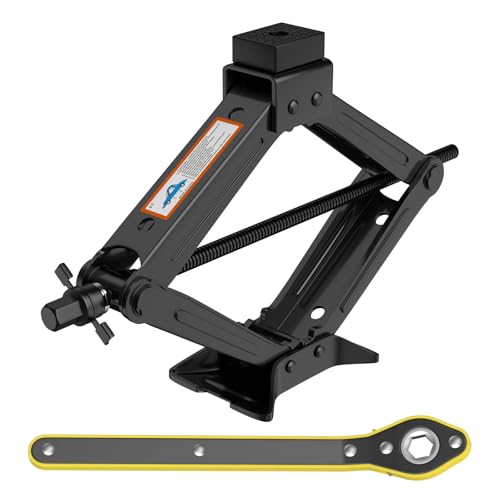 Universal Car Jack Kit Scissor Jack for Car 2 Ton Spare Tire Changing Kit