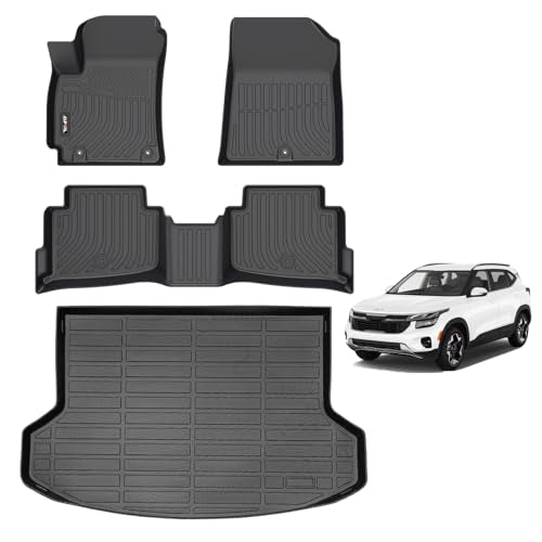 Floor Mats & Cargo Liner Set for 2024 2025 2026 Kia Seltos