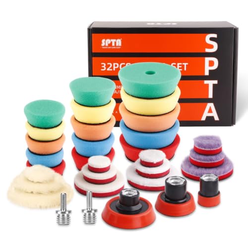 32 Pcs Mini Car Polishing Pad Kit