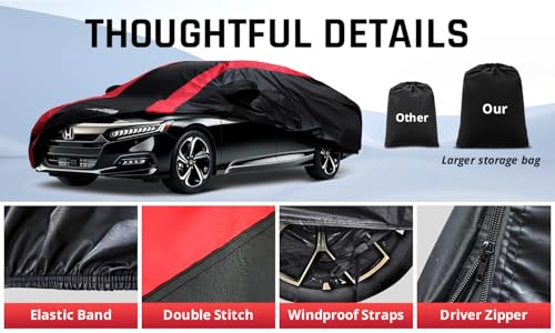 Accord Car Cover Waterproof Custom Fit for Honda Accord 1998
