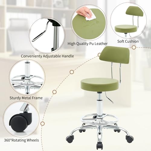Height Adjustable Stool 19.5"