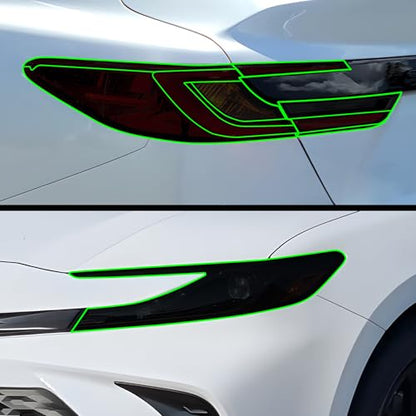 Full Headlight Taillight Tint Kit Compatible with Toyota Camry 2025