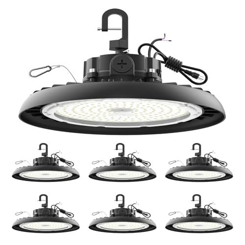 180W UFO LED High Bay Light 6 Pack (6 Count)