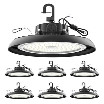 180W UFO LED High Bay Light 6 Pack (6 Count)