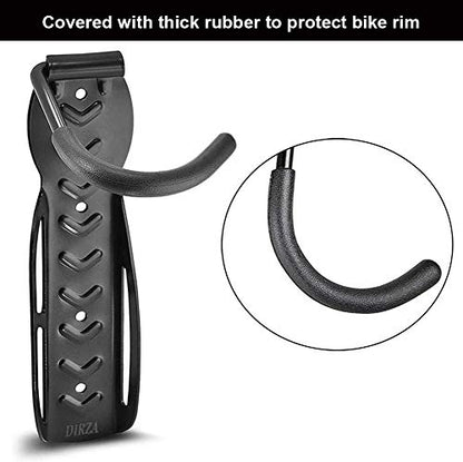 Bike Rack Garage Wall Mount Bike Hanger Storage System Vertical Bike Hook for Indoor Shed