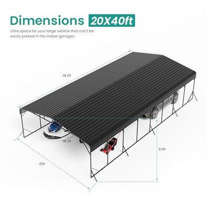 Reinforced Metal Carport