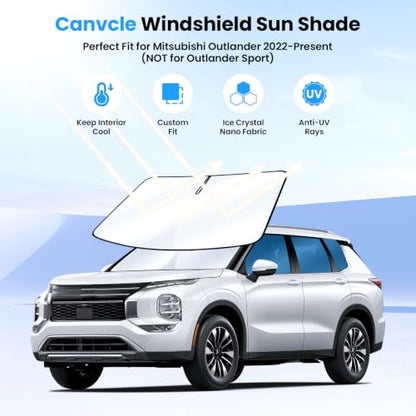 Windshield Sun Shade for Mitsubishi Outlander 2022