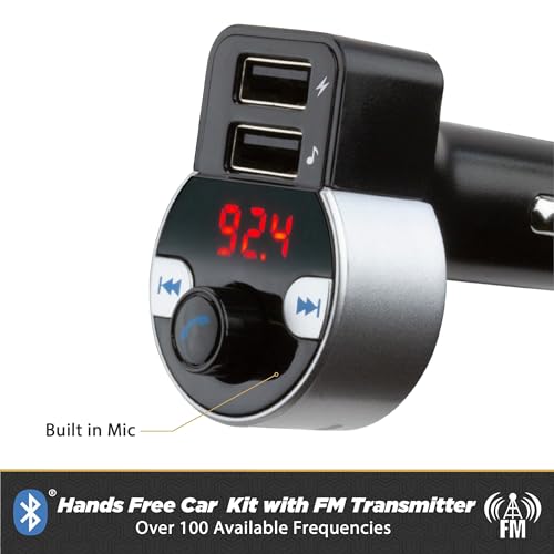 SBTFM4 XCES0 Select Bluetooth 5.0 FM Transmitter w