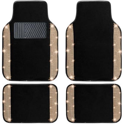 Bling Car Floor Mats Full Set