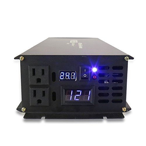Power Inverter 3000W Pure Sine Wave Inverter 24V 120V Dc AC Converter