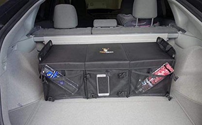 Convertible Large 3 Compartment SUV Trunk Organizer