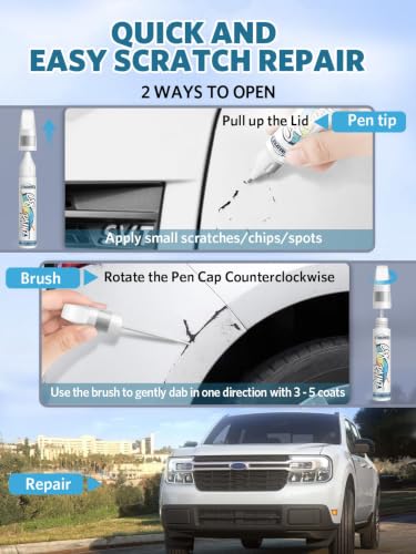 1F7 Classic Silver Metallic Car Touch Up Paint for Toyota