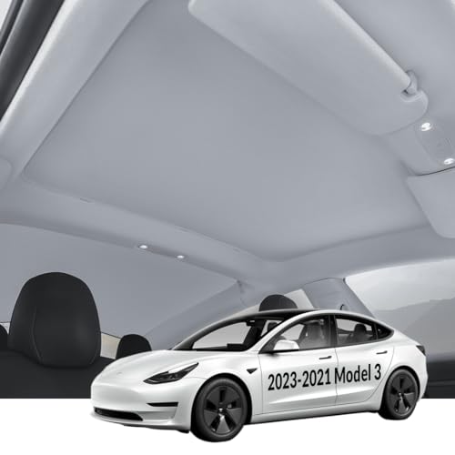 Roof Sunshade for Tesla Model 3 2023 (4 Count)