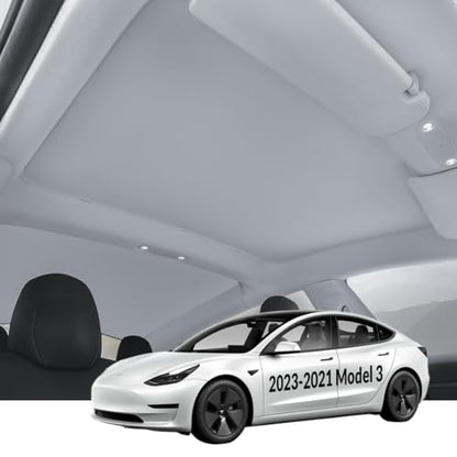 Roof Sunshade for Tesla Model 3 2023 (4 Count)