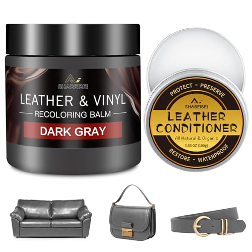 Leather Recoloring Balm with 100ml Mink Oil