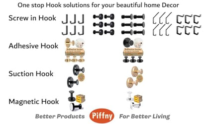 Robe & Towel Hook (6 Count)