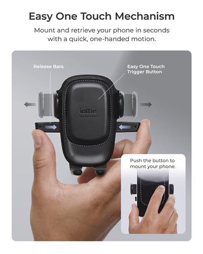 Easy One Touch Advanced Air Vent Car Phone Mount