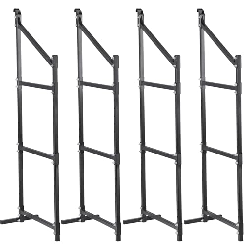 Shipping Container Shelving Storage Bracket 4Pcs Heavy Duty Cargo Shipping Container Shelf Shelving Brackets Universal (4 Count)