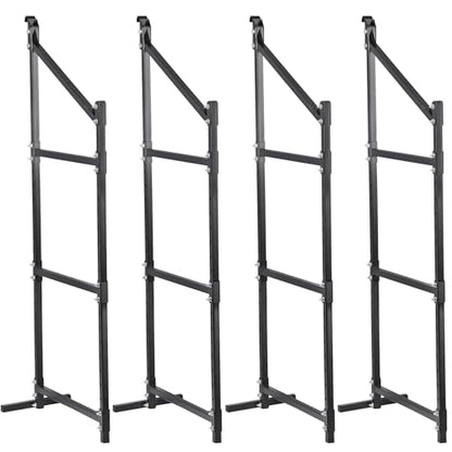 Shipping Container Shelving Storage Bracket 4Pcs Heavy Duty Cargo Shipping Container Shelf Shelving Brackets Universal (4 Count)