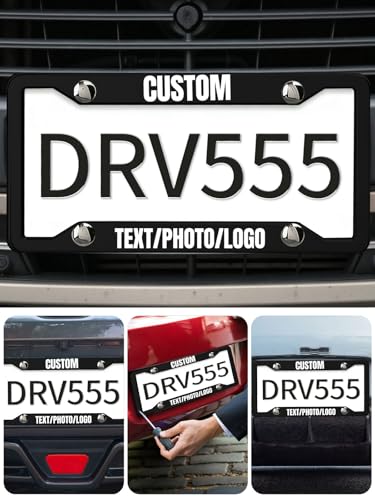 Custom License Plate Frame