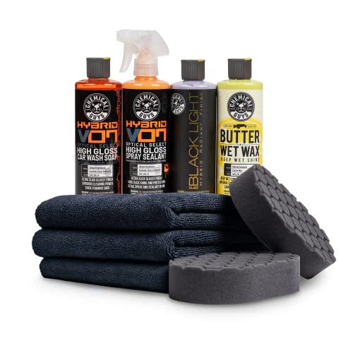 Black Car Care Kit for Dark Paint