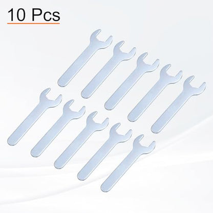 10pcs Small Wrench Open End Wrench 14x87x2mm Metric U (10 Count)