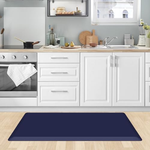 0.8" Thick Kitchen Mat Cushioned Anti Fatigue Rug Comfort Floor Mats