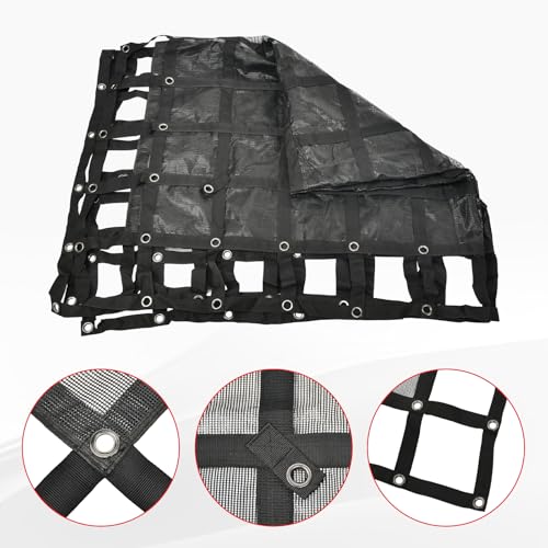 Heavy Duty 81" x 96" Truck Bed Cargo Net with 1500LBS Capacity