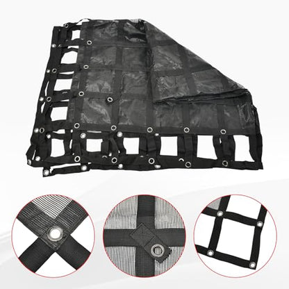 Heavy Duty 81" x 96" Truck Bed Cargo Net with 1500LBS Capacity