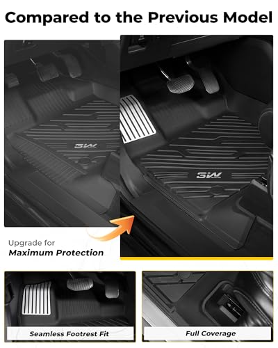 Floor Mats with Metal Pedals