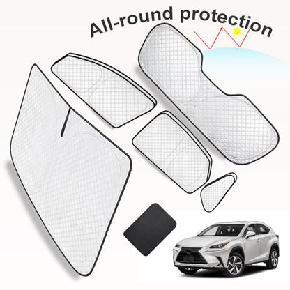 8pcs Thicken Sun Shades for Lexus NX 2015