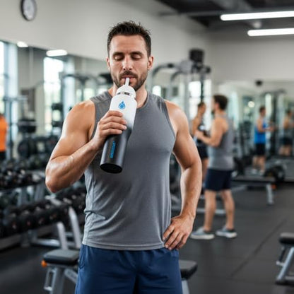SENDESTAR 40oz Stainless Steel Water Bottle