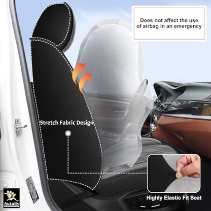 Front Waterproof Leather Seat Covers for Mazda CX