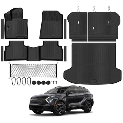 All Weather TPE Floor Mat Set for 2026 Kia Sportage Gas