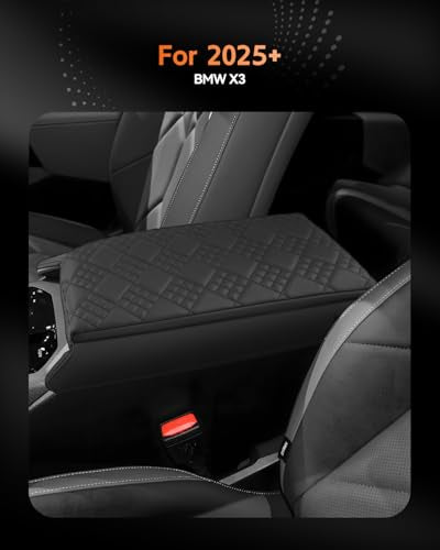 for 2025 2026 BMW X3 Center Console Cover Armrest Box Cover for X3