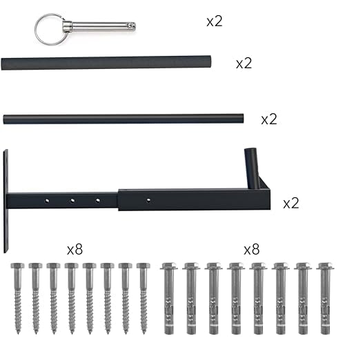 Ceiling Ladder Rack (2 Count)