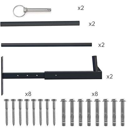 Ceiling Ladder Rack (2 Count)